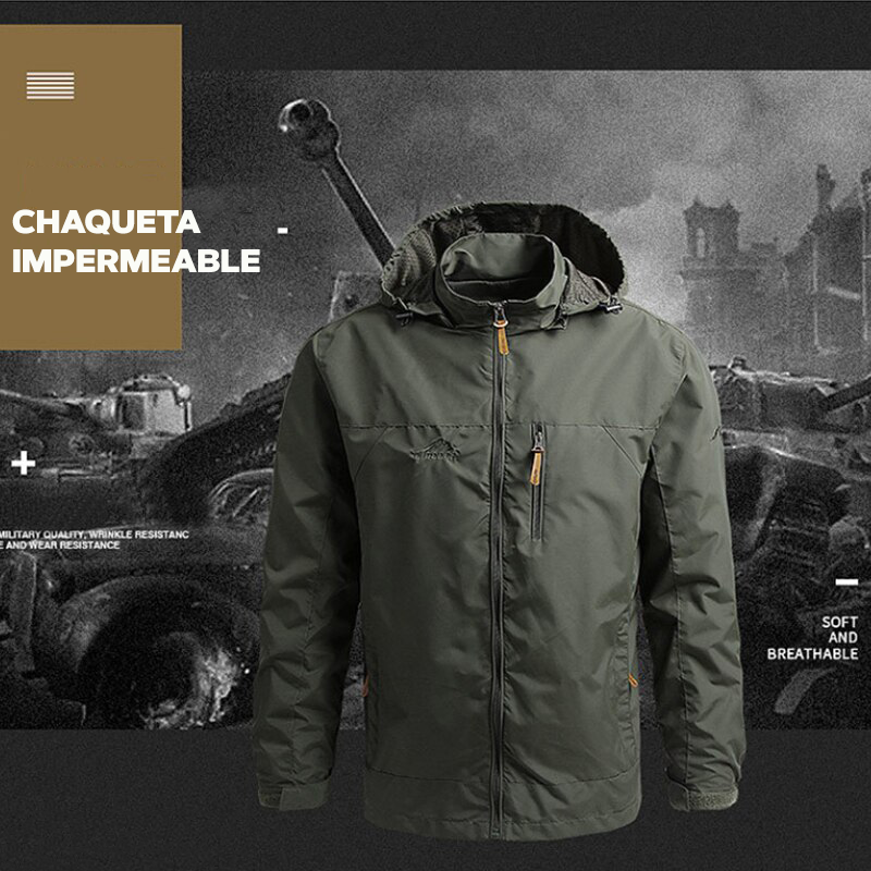 【50% OFF 】Chaqueta impermeable para hombre