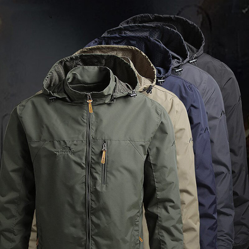 【50% OFF 】Chaqueta impermeable para hombre