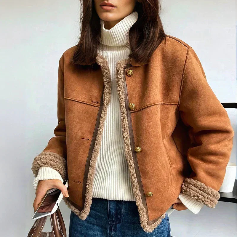 Amara™ | Chaqueta cálida con forro afelpado