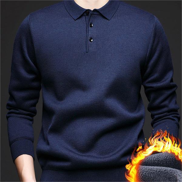 🔥Nueva gran oferta🔥Camisa con solapa para hombre, cálida y cómoda [40% de descuento]